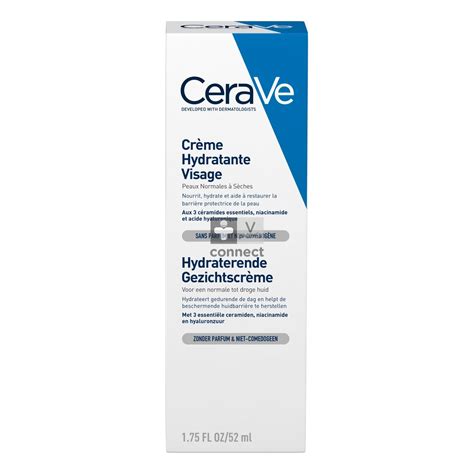 Cerave Crème Hydratante Visage 52 Ml