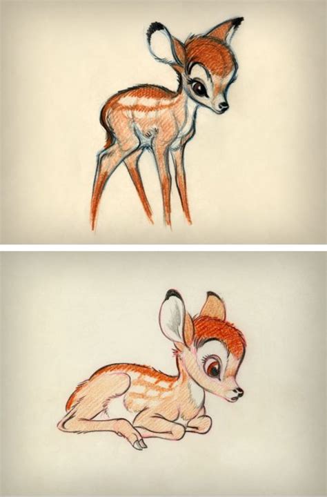 Bambi Concept Art Disney Art Bambi Disney Disney Tattoos