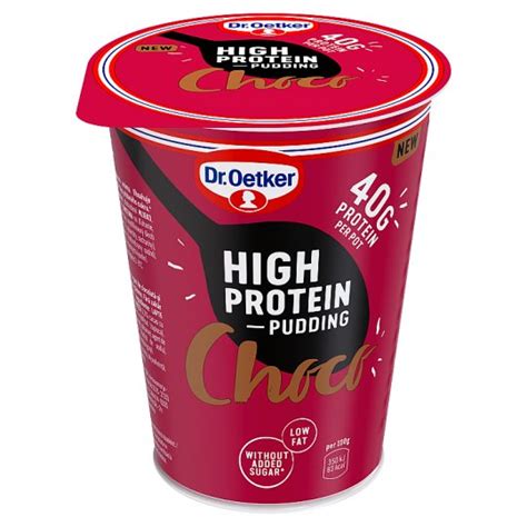 Dr Oetker High Protein Pudding Choco G Tesco Groceries