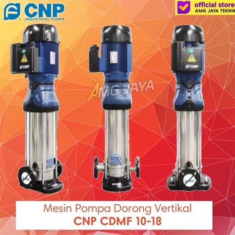 Jual Mesin Pompa Air Jockey Pump Booster Vertikal Cnp Cdmf Hp