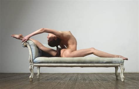 Russian Naked Gymnast Girl Eva Widely Spreads Legs Russian Sexy Girls