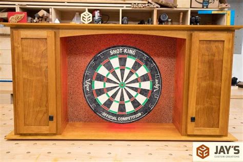 Diy Dartboard Cabinet Plans And Ideas You Can Build Epic Saw Guy