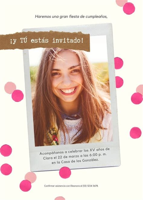 Página 4 Plantillas Para Invitaciones De Cumpleaños Gratis Canva