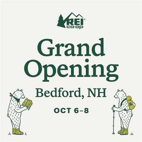 REI Grand Opening: October 6-8, 2023 – NH Rail Trails Coalition