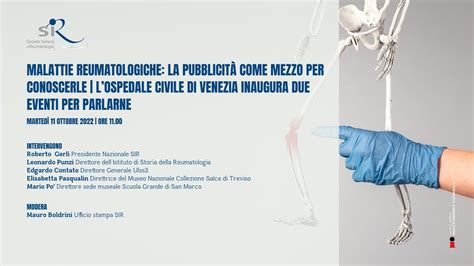 Conferenza Stampa Malattie Reumatologiche La Pubblicit Come Mezzo