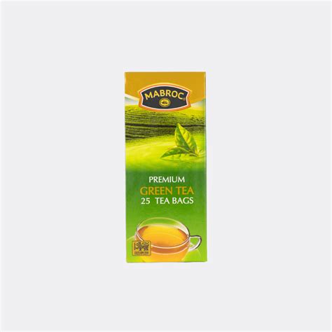 MABROC GREEN TEA BAGS 25X2G | Aspire Online