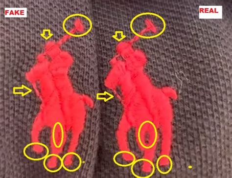 How To Spot Identify Fake Ralph Lauren Polo Shirts