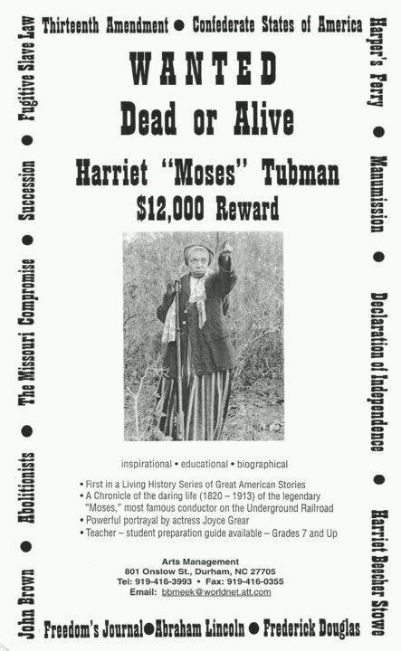 Harriet Tubman | Harriet tubman, Black history education, Teaching us ...