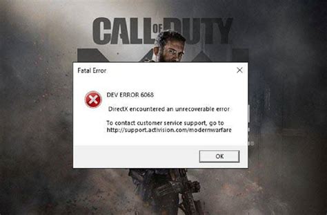 How To Fix Warzone Dev Error 6068