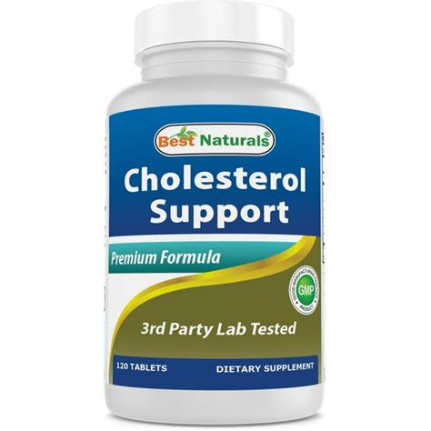 Best Naturals Cholesterol Support Formula 120 Tablets