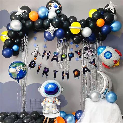 Astronaut Balloon Garland Kit Space Balloon Arch Space Theme Etsy