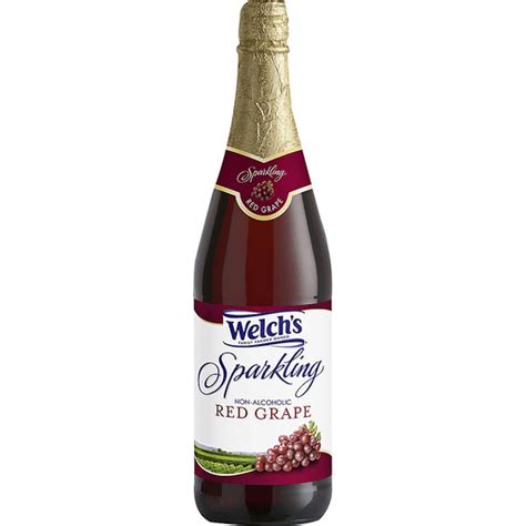 Welch's Sparkling Red Grape Juice Cocktail | 25.4 fl oz | Juices ...