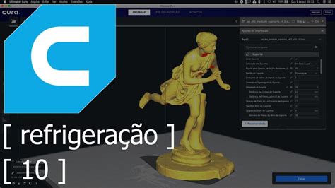 10 Refrigeração no Cura Tutorial de Impressão 3D YouTube