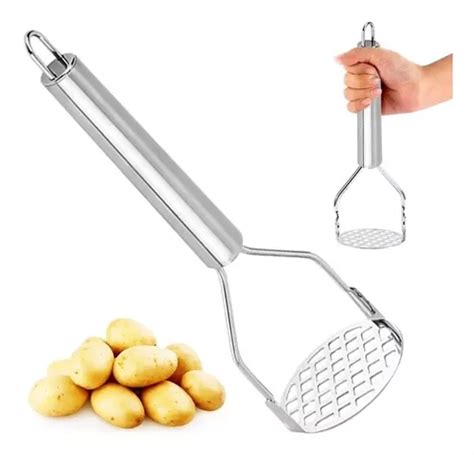 Amassador Manual Espremedor De Batata E Feijão Em Aço Inox MercadoLivre