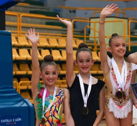 Grandes resultados del Club Rítmica Salamanca en los Regionales