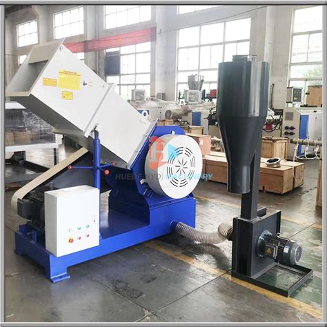 Hdpe Pe Pvc Waste Plastic Pipe Crusher Shredder Blade Crushing Machine