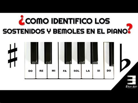 LOS SOSTENIDOS Y BEMOLES EN EL PIANO YouTube