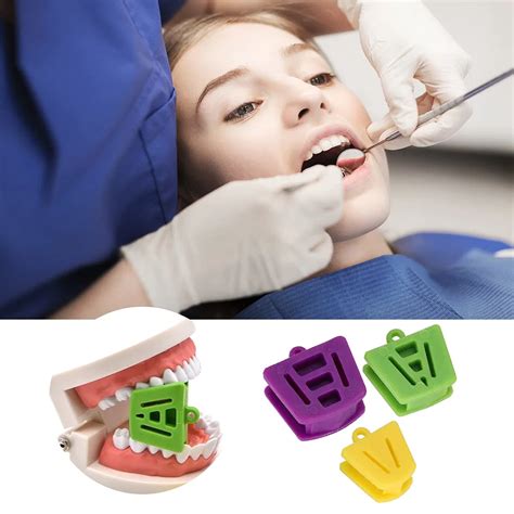 Colorful Dental Mouth Prop Disposable Rubber Bite Block China Dental