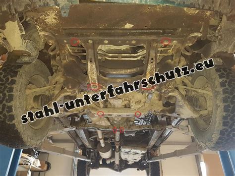 Unterfahrschutz F R Motor Und K Hler Aus Stahl F R Toyota Hilux