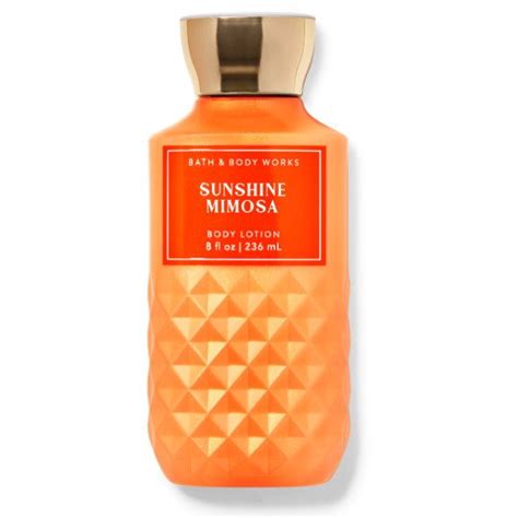 Bath Body Works BBW 香水身體乳液陽光含羞草Sunshine Mimosa 236ml PChome 24h購物