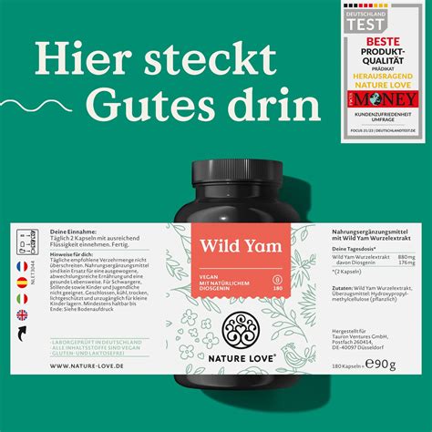 Nature Love Mexican Wild Yam Extrakt St Shop Apotheke