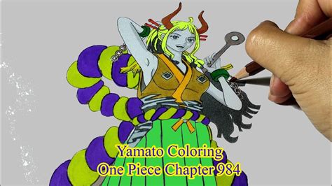 Yamato Coloring One Piece Chapter 984 Youtube