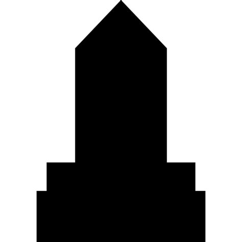 Obelisk silhouette icon