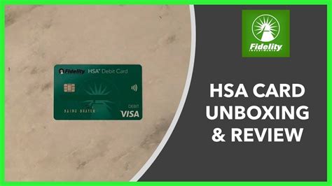 Fidelity Hsa Debit Card Review Unboxing Youtube