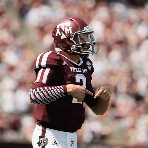 Johnny Manziel Says Matchup vs. Alabama Just 'Feels Like Another Game ...