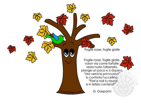 Filastrocca Sull Autunno Foglie Rosse Foglie Gialle Tuttodisegni