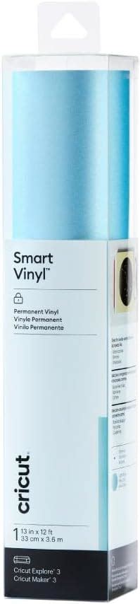 Amazon Cricut Smart Permanent Vinyl 13in X 12ft Shimmer Metal