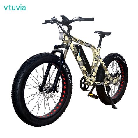 Hot Sale Camouflage 48V 350W 500W 750W 1000W Fat Tire E Bike China