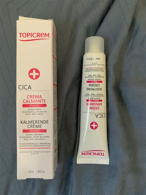 Topicrem CICA soothing cream 40ml, Beauty & Personal Care, Bath & Body ...
