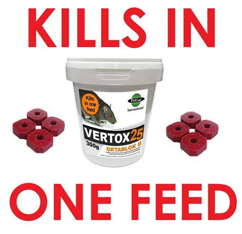 Rat And Mouse Killer Poison Bait Blocks Single Feed Killer Strength