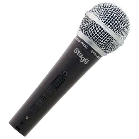 Stagg SDM50 Professional Dynamic Microphone With XLR Cable 4DJ