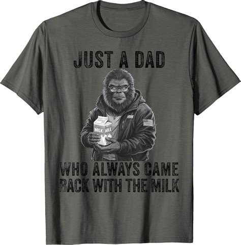 Hot Trending Just A Dad Who Always Came Back With The Milk Father S Day Vintage Birthday Gifts
