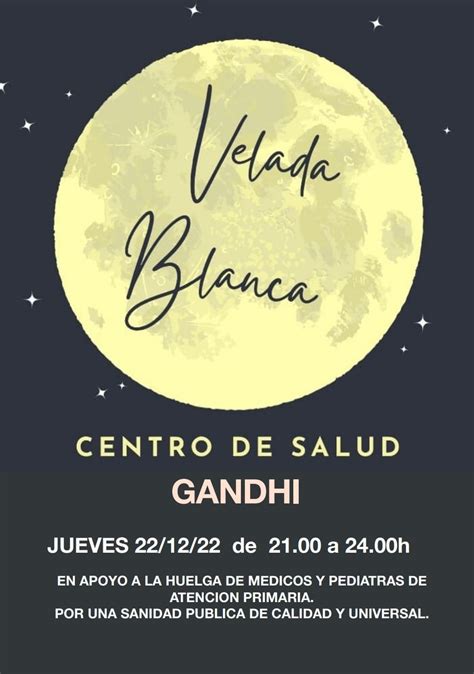 Velada Blanca En Centro De Salud Gandhi Centro Salud Gandhi