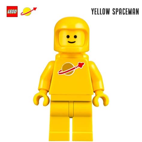 Minifigure Lego Classic Space Yellow Spaceman Super Briques