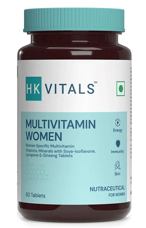 HealthKart HK Vitals Multivitamin For Women Zinc Vitamin C Vitamin D