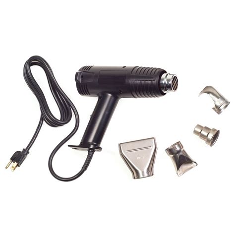 Dual Temperature Heat Gun Kit 850 And 1120 Degrees Central Tools 3h201k