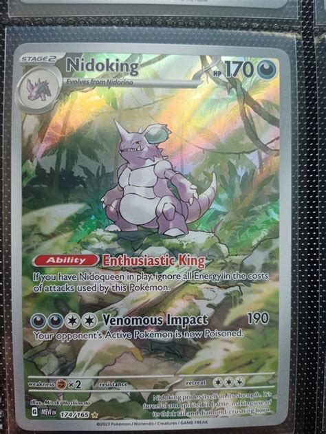 Nidoking Alternate Art Pokemon Mew Kaufen Auf Ricardo