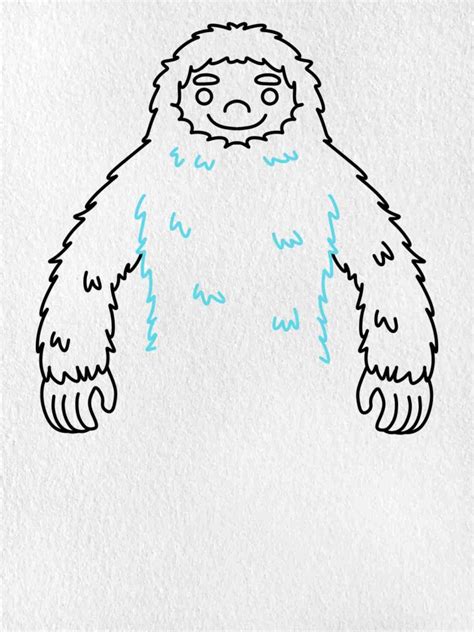 Draw a Yeti - HelloArtsy