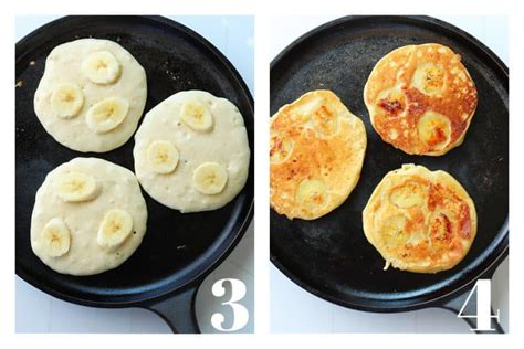 Banana Pancakes Crunchy Creamy Sweet