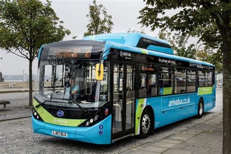 ADL BYD Enviro200EV Fleet Arrives In Liverpool CBW