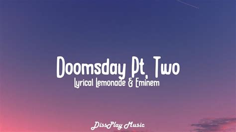 Lyrical Lemonade And Eminem Doomsday Pt 2 Lyrics Youtube