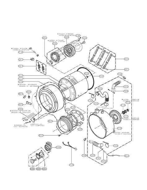 Lg Front Load Washing Machine Parts List Reviewmotors Co