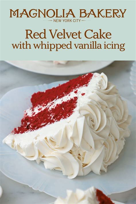 Magnolia Bakerys Red Velvet Cake With Whipped Vanilla Icing Velvet