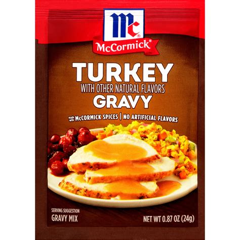 McCormick Turkey Gravy Mix - Shop Gravy at H-E-B