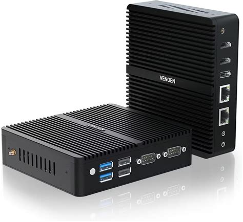 Venoen Fanless Mini Pc Kleiner Pc Mit Windows 11 Pro 32g Ddr4 1tb M2