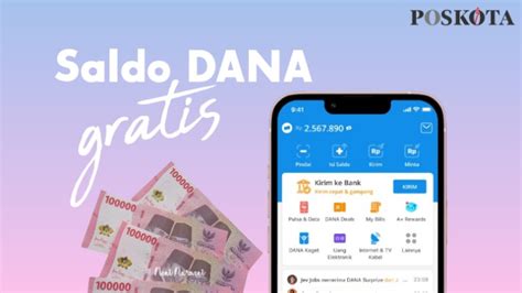 Saldo Dana Gratis Bisa Kamu Dapatkan Dari Aplikasi Penghasil Uang Modal